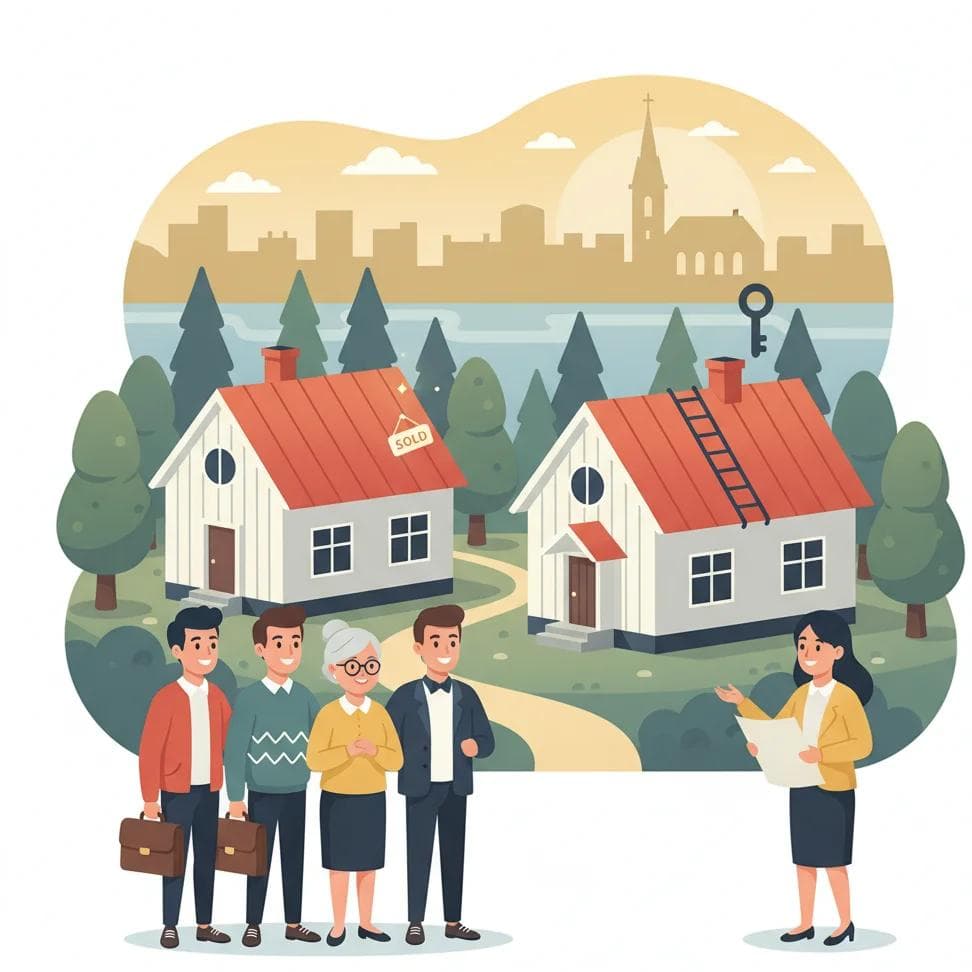 Två fastigheter i Skogstorp sålda för 2 700 000 kr – Inverkan på hyresmarknaden i Eskilstuna